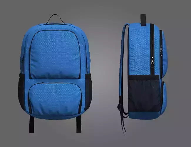Soccer Bag 3d Model