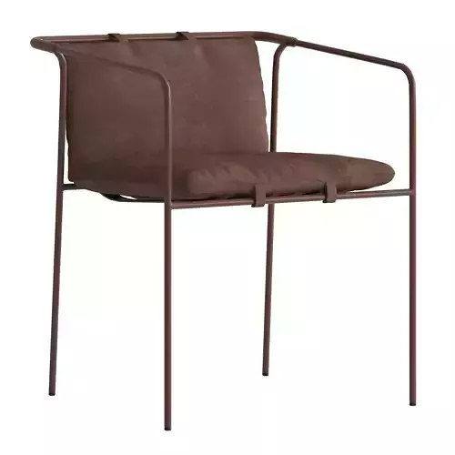CB2 Navene Bronze Dining Chair