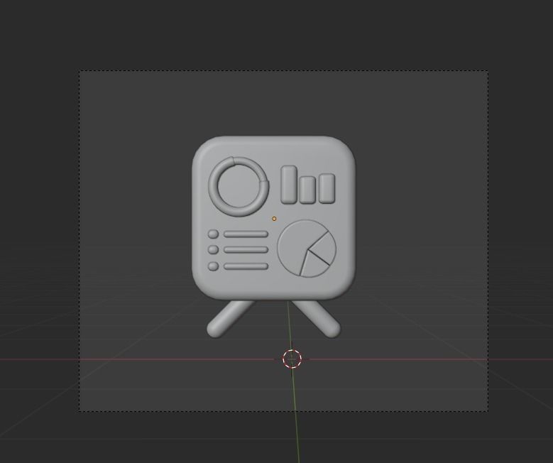 Business Growth 3d Illustration Icon Pack 3D model_16