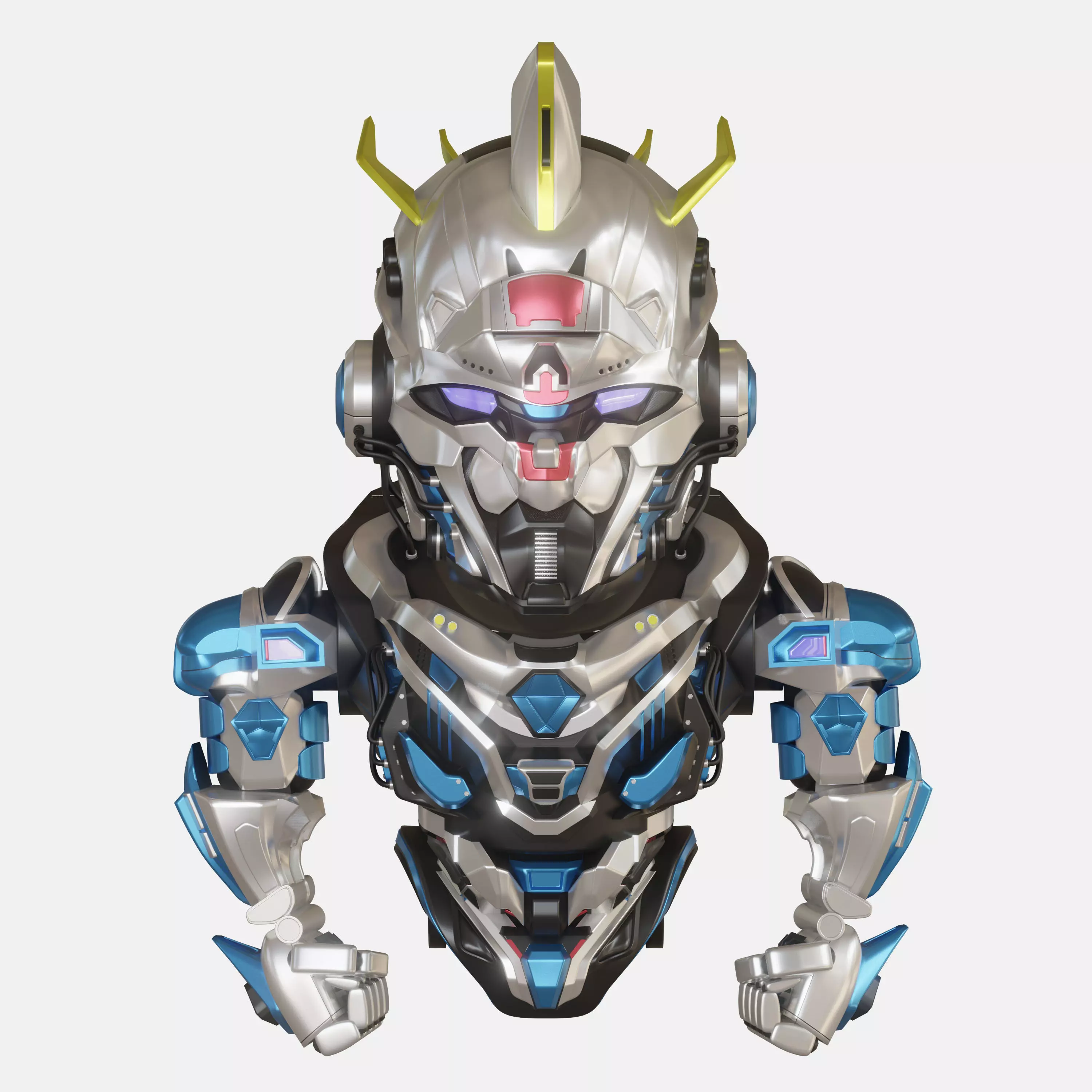 Robot Character 01 - Scifi Edition 3D model_0