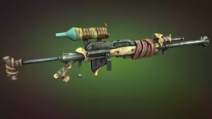 Desert sniper rifle