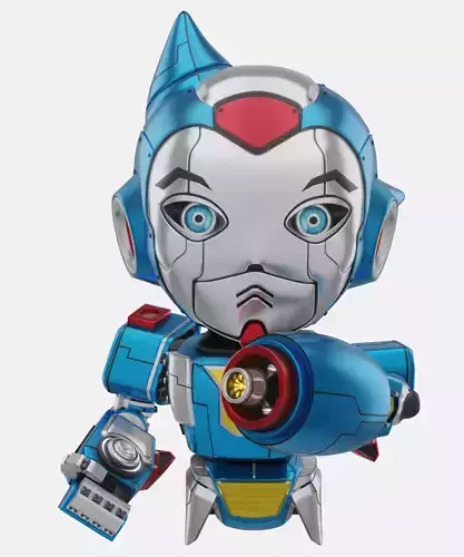 Robot Character 02 - Scifi Edition 3D model