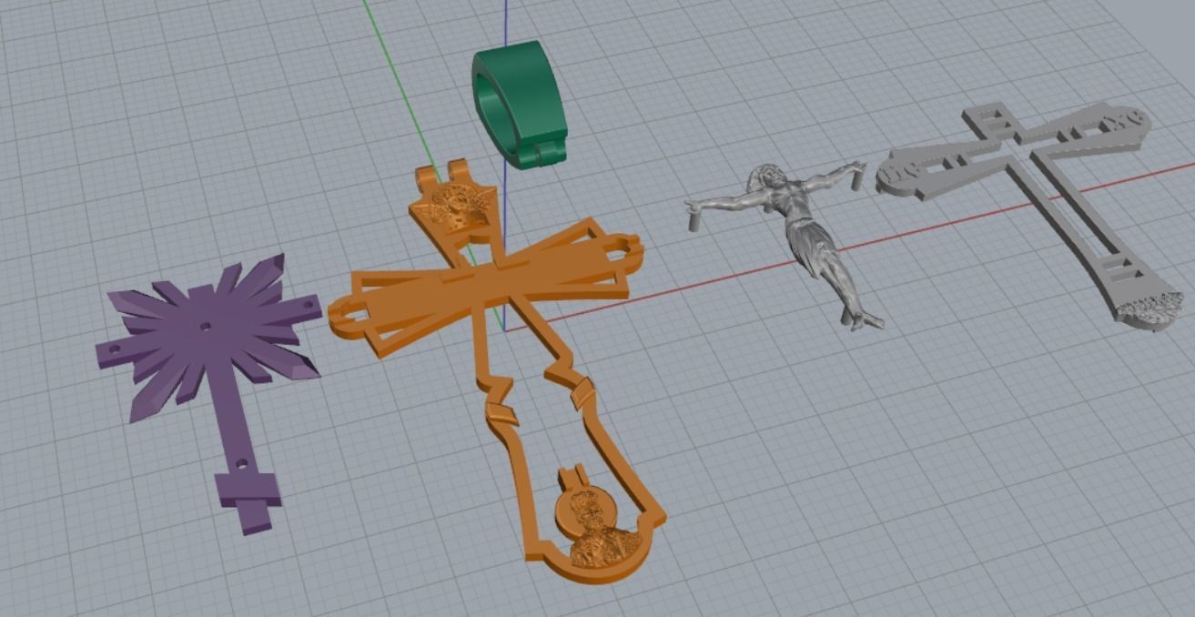 Cross 3D print model_13