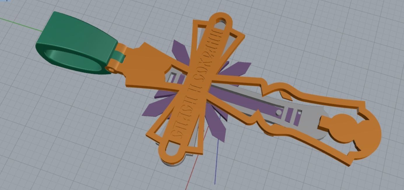 Cross 3D print model_12