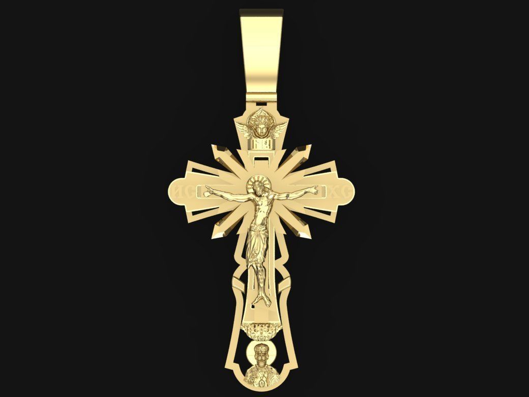 Cross 3D print model_1