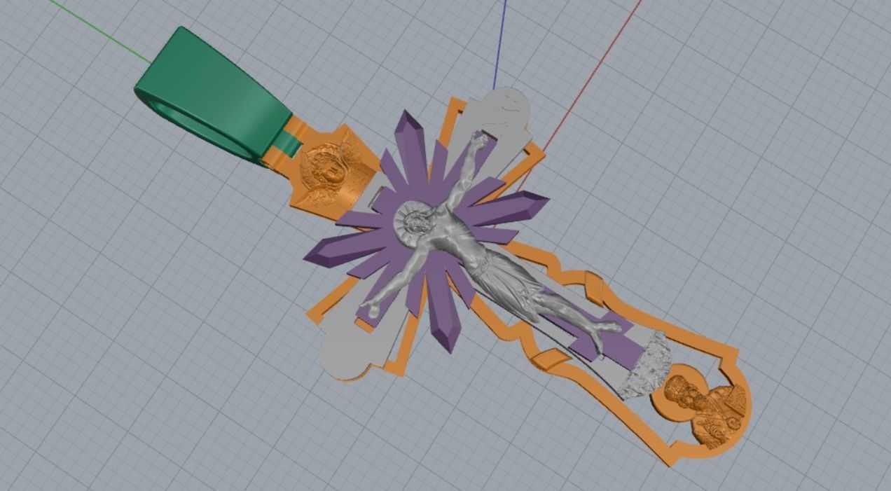 Cross 3D print model_15