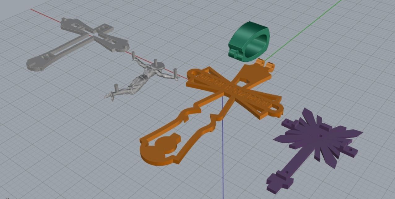 Cross 3D print model_14