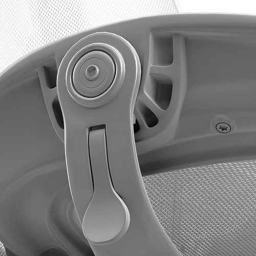 Chair Herman Miller Aeron 3D model 6