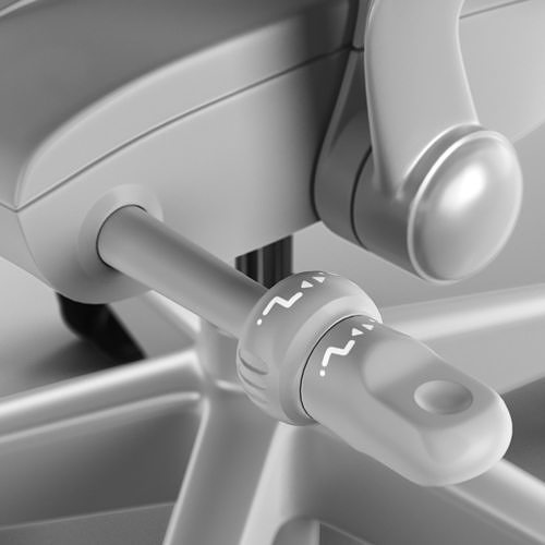 Chair Herman Miller Aeron 3D model 7