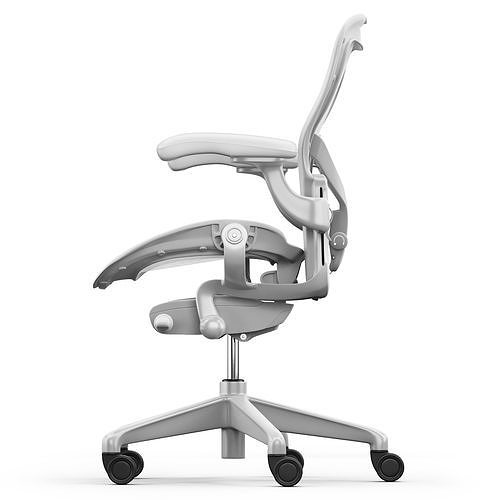 Chair Herman Miller Aeron 3D model 2