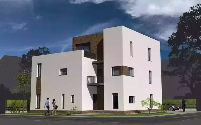 Family house plus office  furniture included