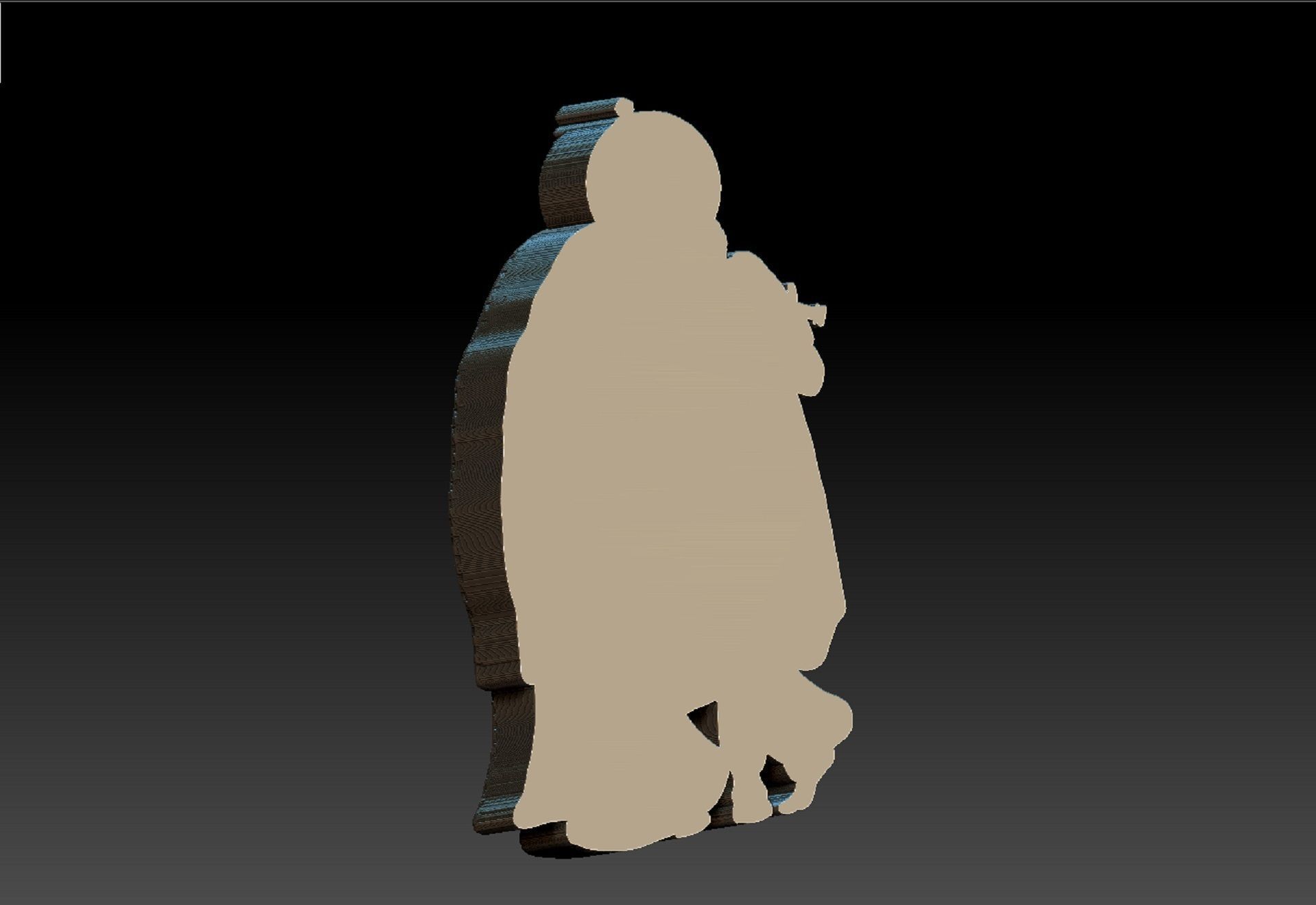 RATHA KIRSHNA 3D print model_9