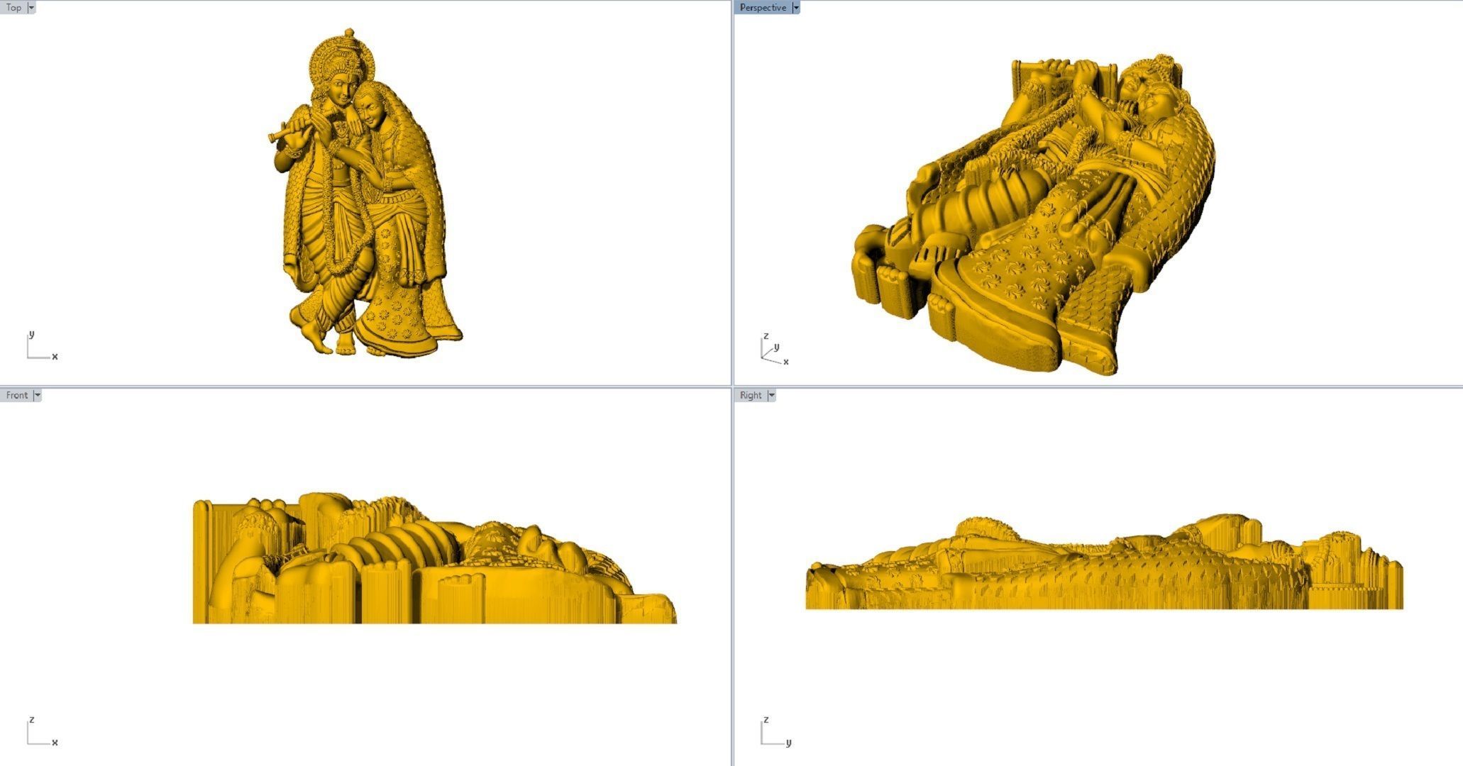 RATHA KIRSHNA 3D print model_6
