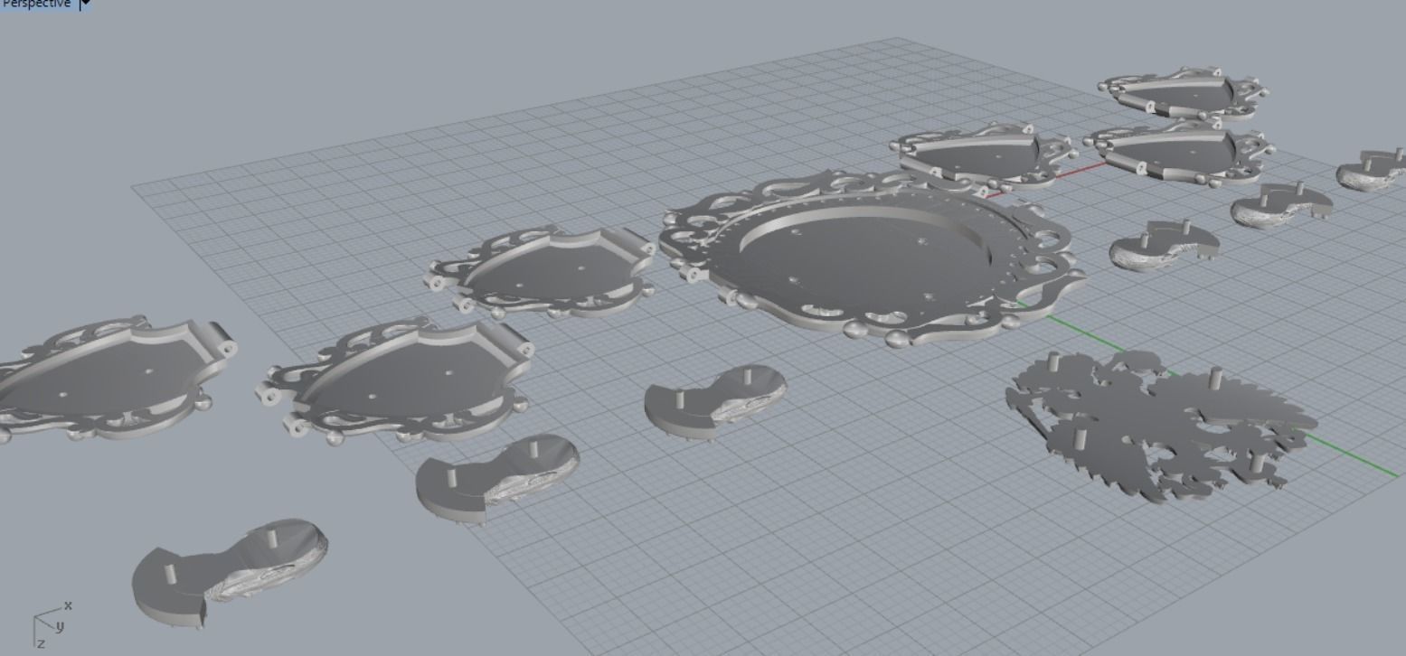 chic bracelet 3D print model_10