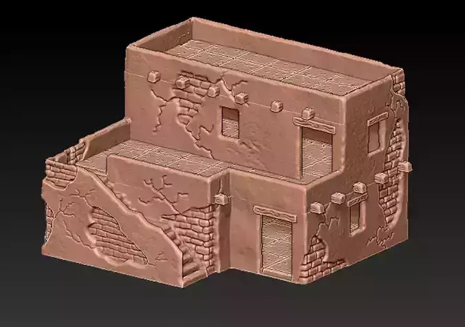 Terrain Scenery - Desert House 6 - 