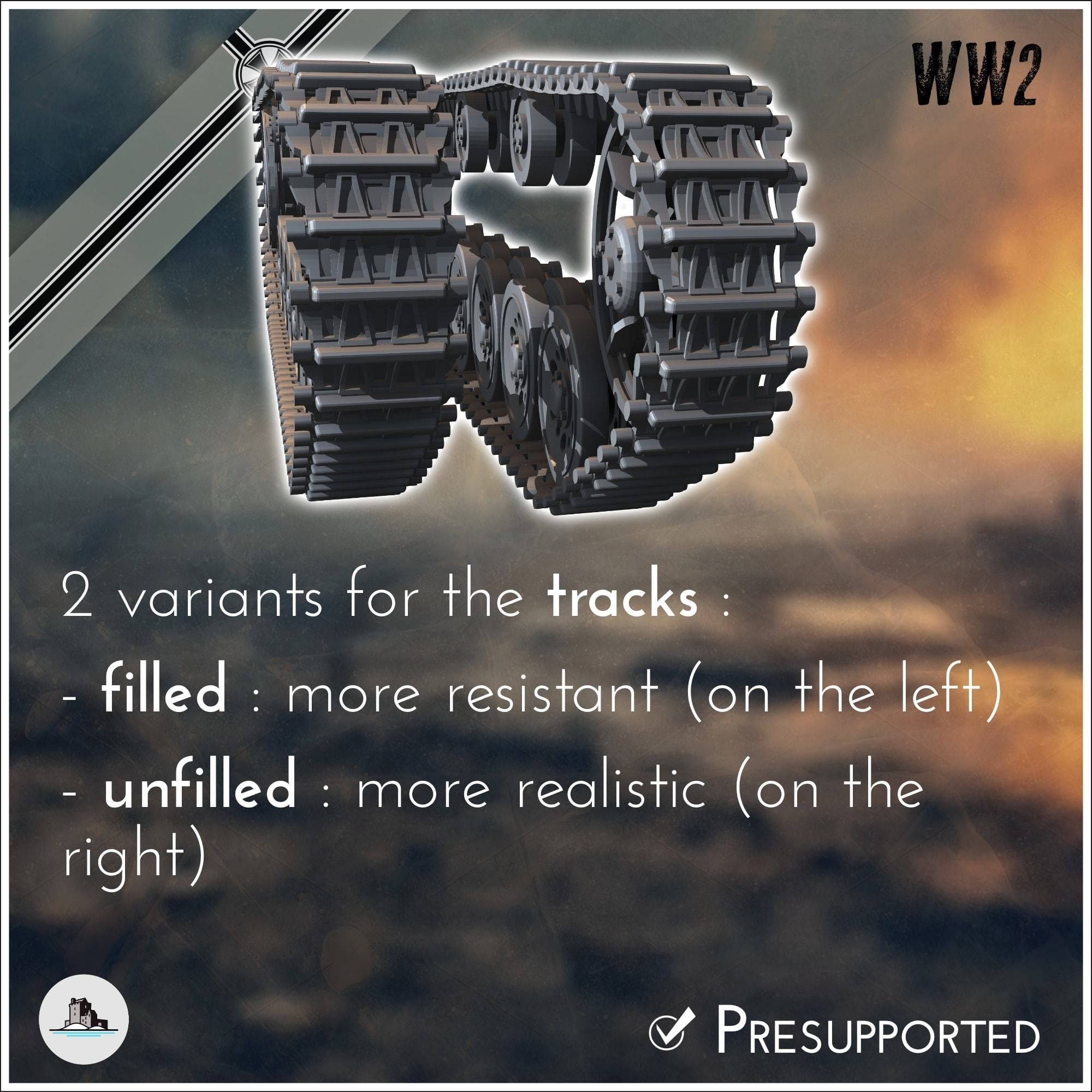 Sturmgeschutz StuG III Ausf A SdKfz 142-1 - miniatures tabletop 3D print model_7