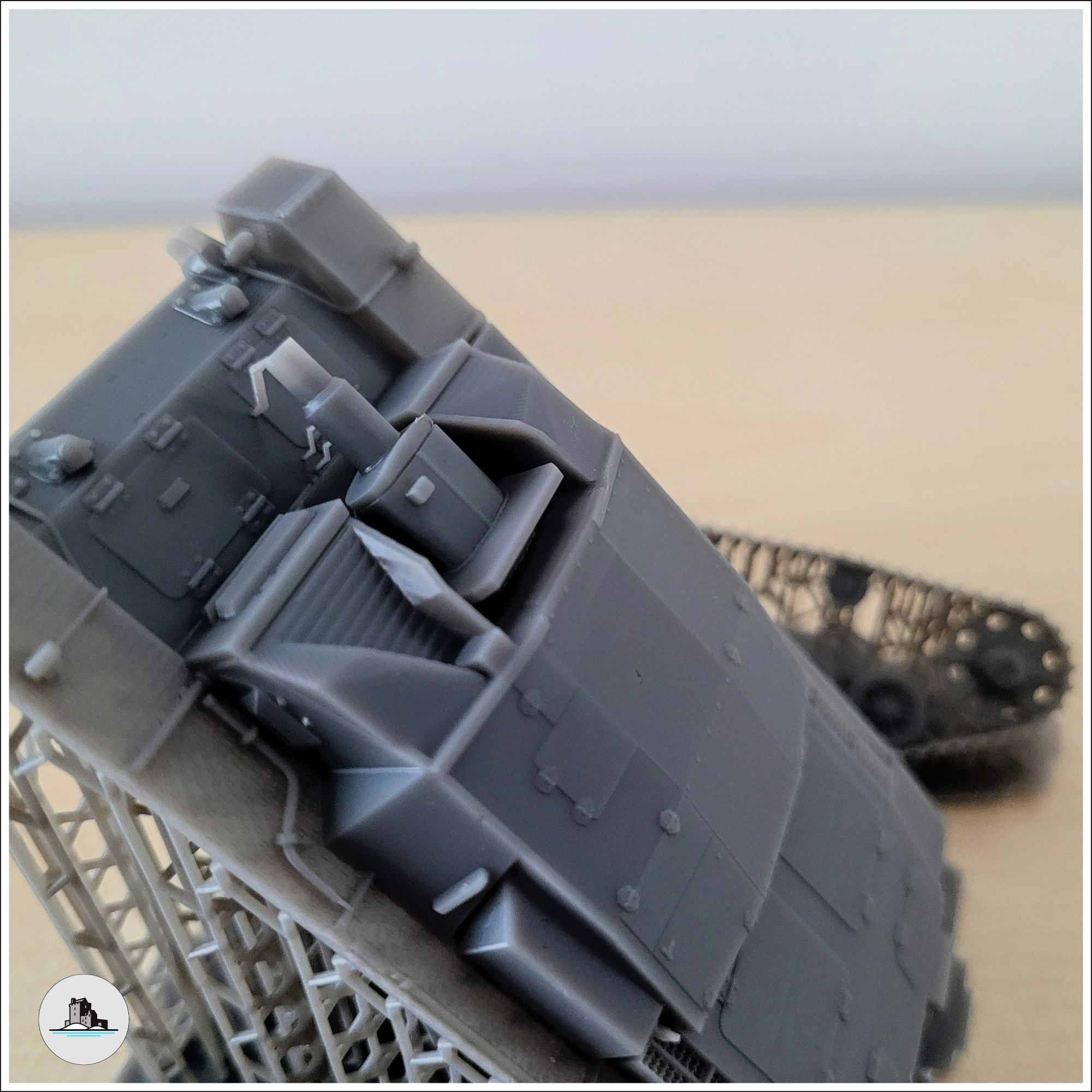 Sturmgeschutz StuG III Ausf A SdKfz 142-1 - miniatures tabletop 3D print model_2