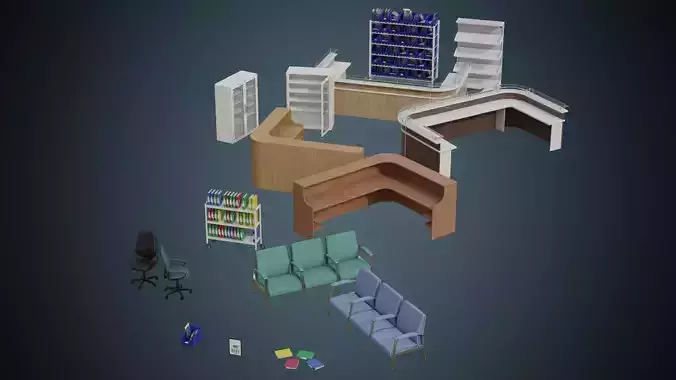 Hospital Props Collection 6A