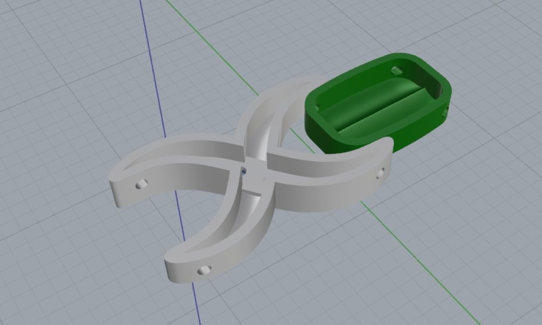 link bracelet 3D print model_9