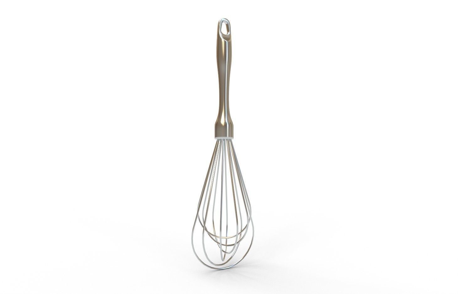 Whisk M01B Low-poly 3D model_4