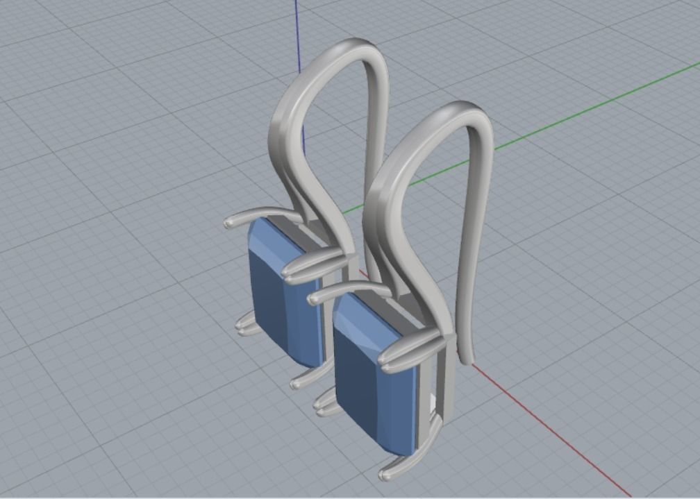 Earrings 3D print model_10