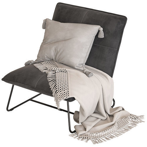 Chartwell Home Freyr Armchair 3D model 2