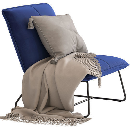 Chartwell Home Freyr Armchair 3D model 6