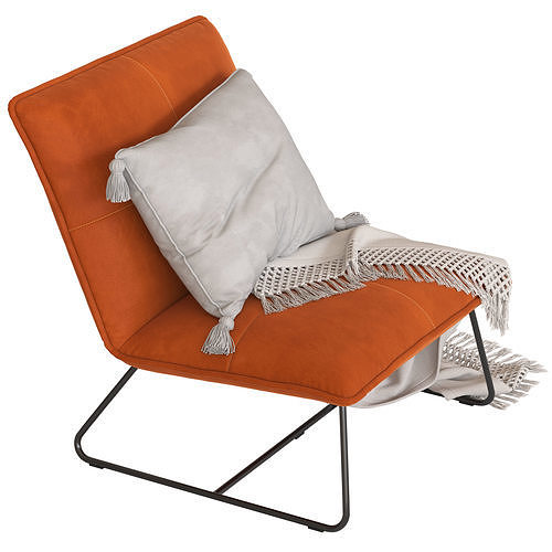 Chartwell Home Freyr Armchair 3D model 5