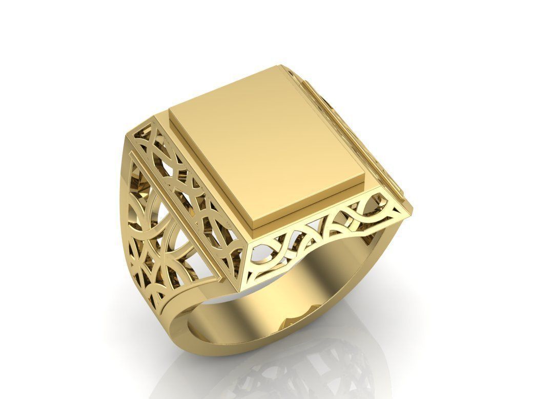Rings 3D print model_2