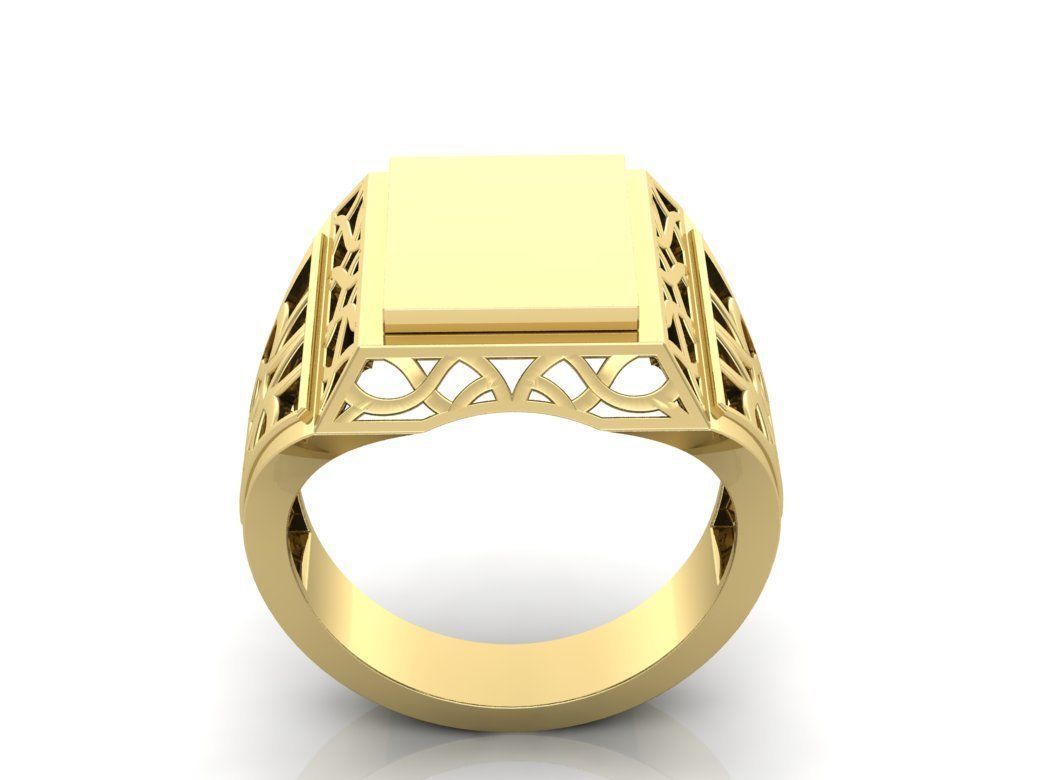 Rings 3D print model_3