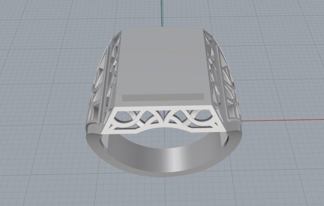 Rings 3D print model_12