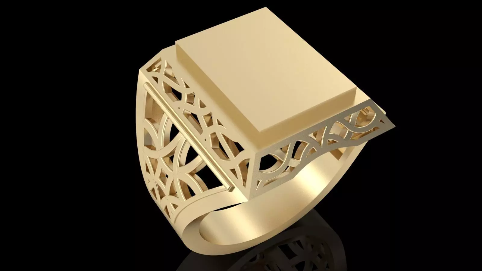 Rings 3D print model_0