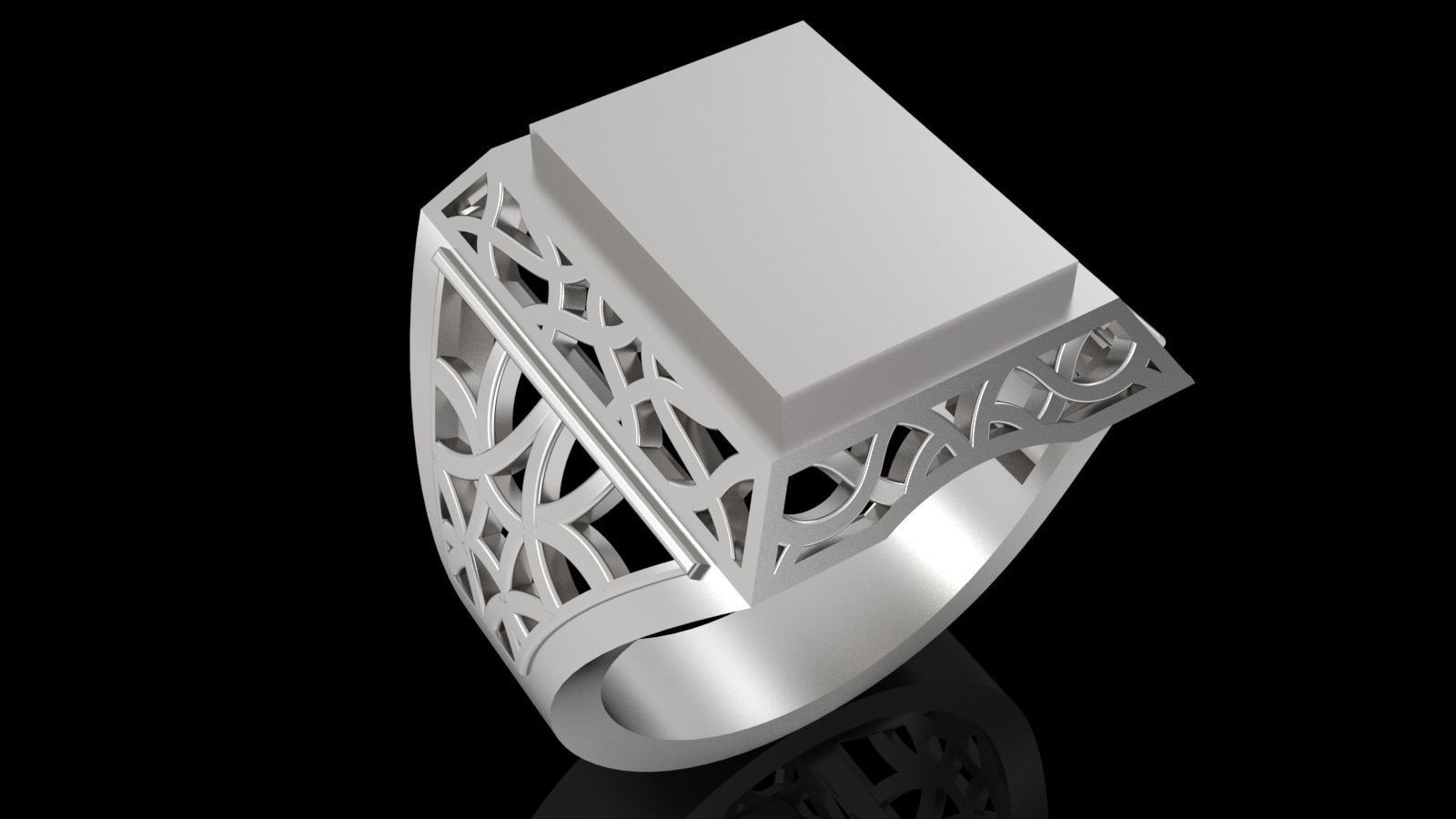 Rings 3D print model_1