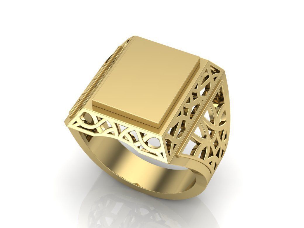Rings 3D print model_5