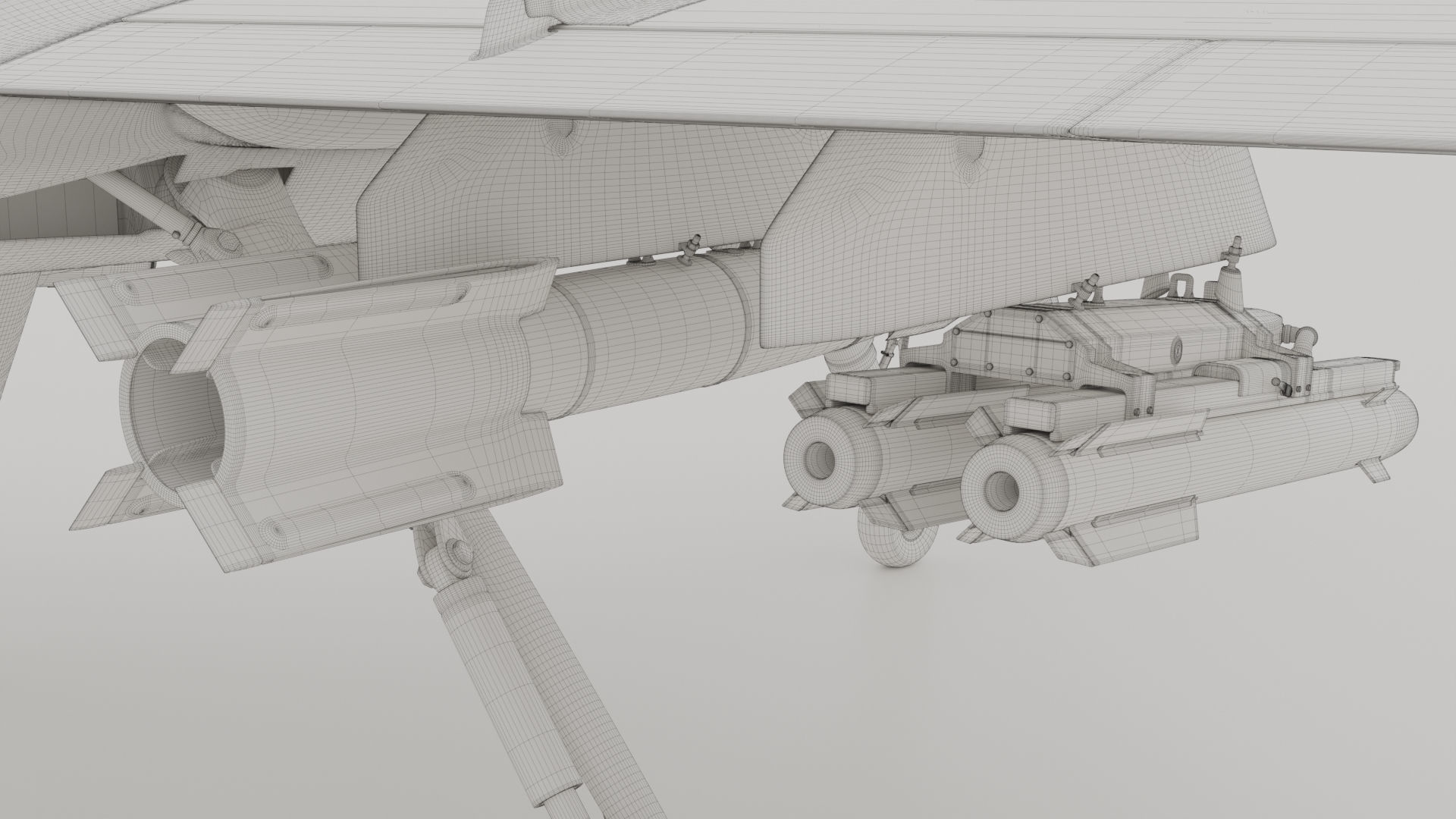 General Atomics MQ-9 Reaper 8K Drone 3D model_47