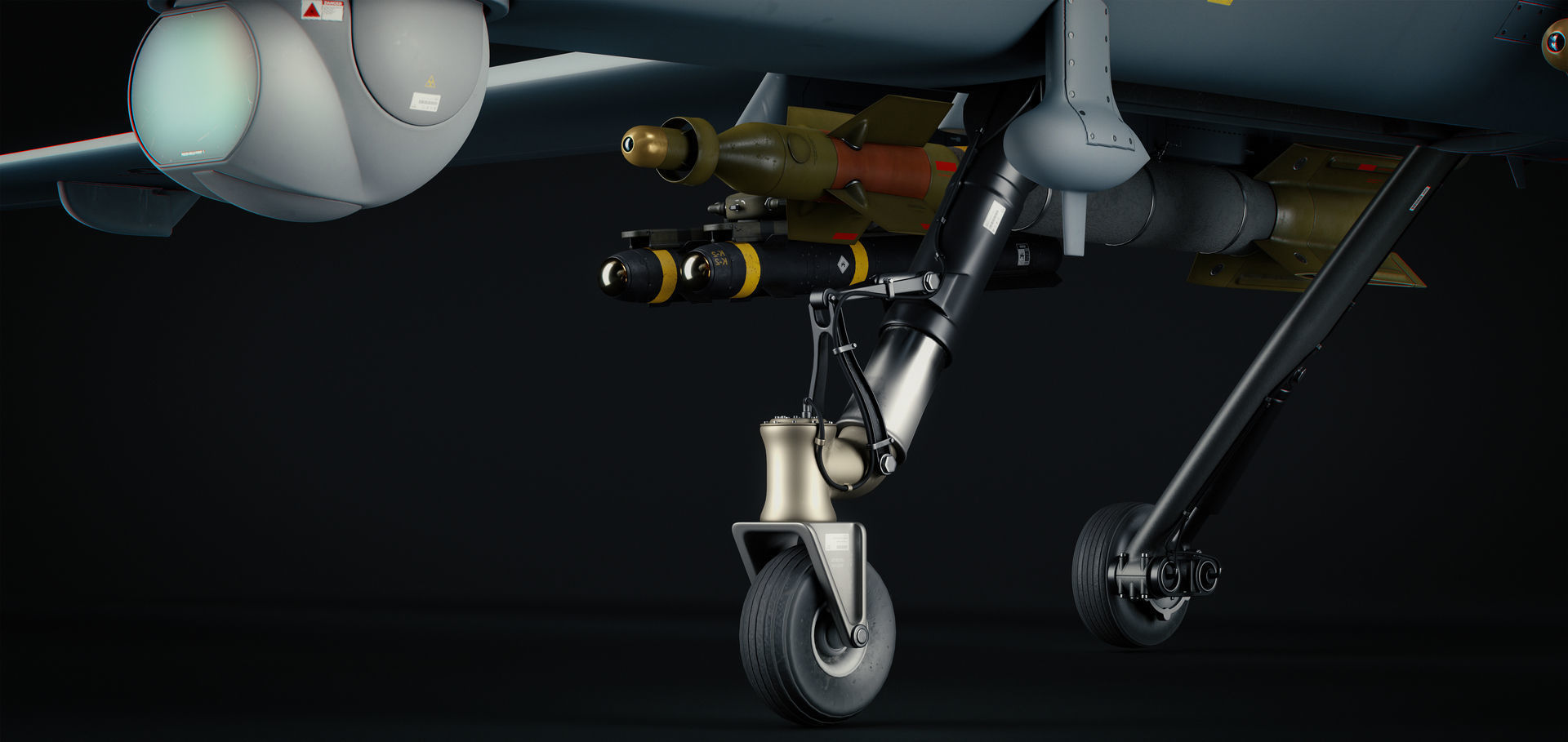 General Atomics MQ-9 Reaper 8K Drone 3D model_30