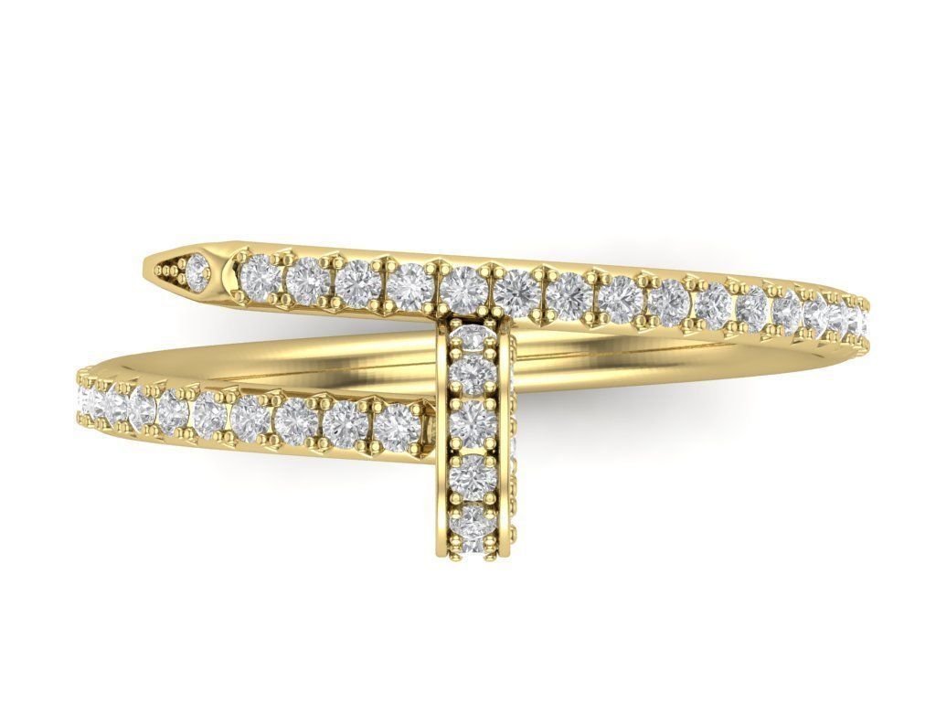 beautiful ring 3D print model_4