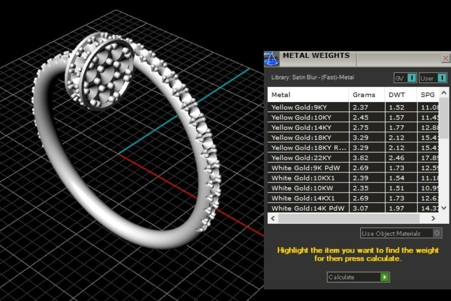 beautiful ring 3D print model_11