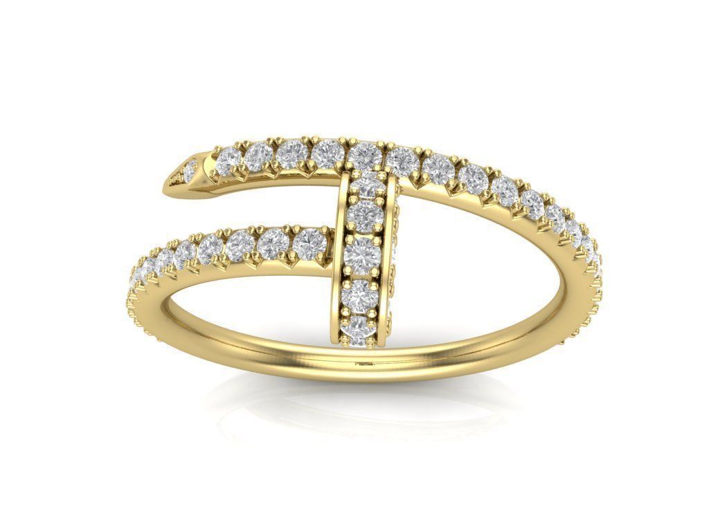 beautiful ring 3D print model_1