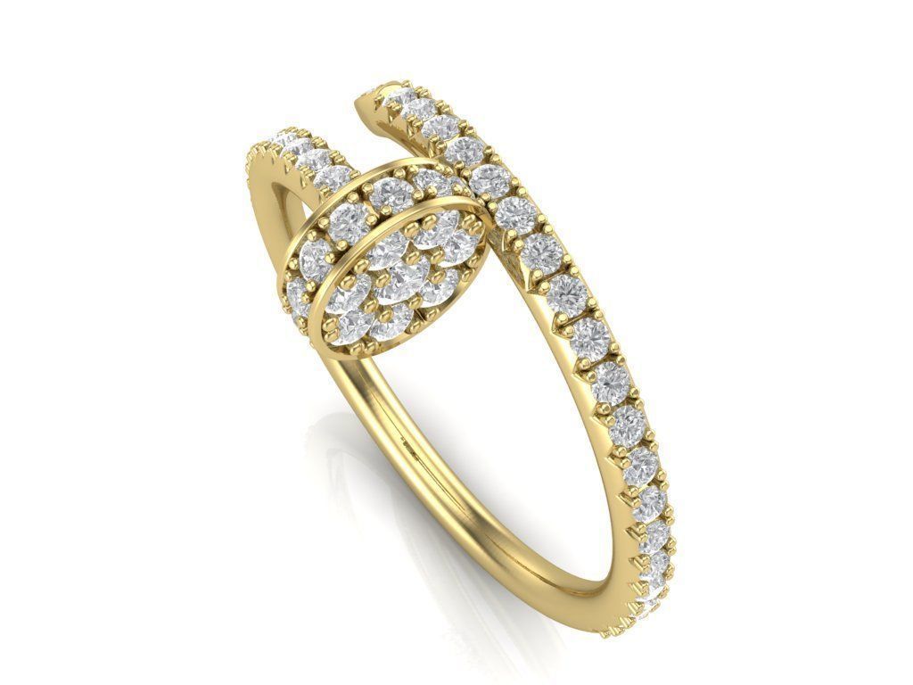 beautiful ring 3D print model_2