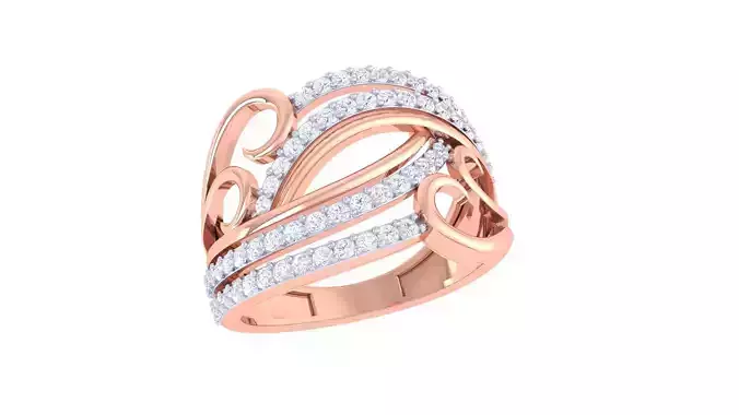 Ladies diamond ring