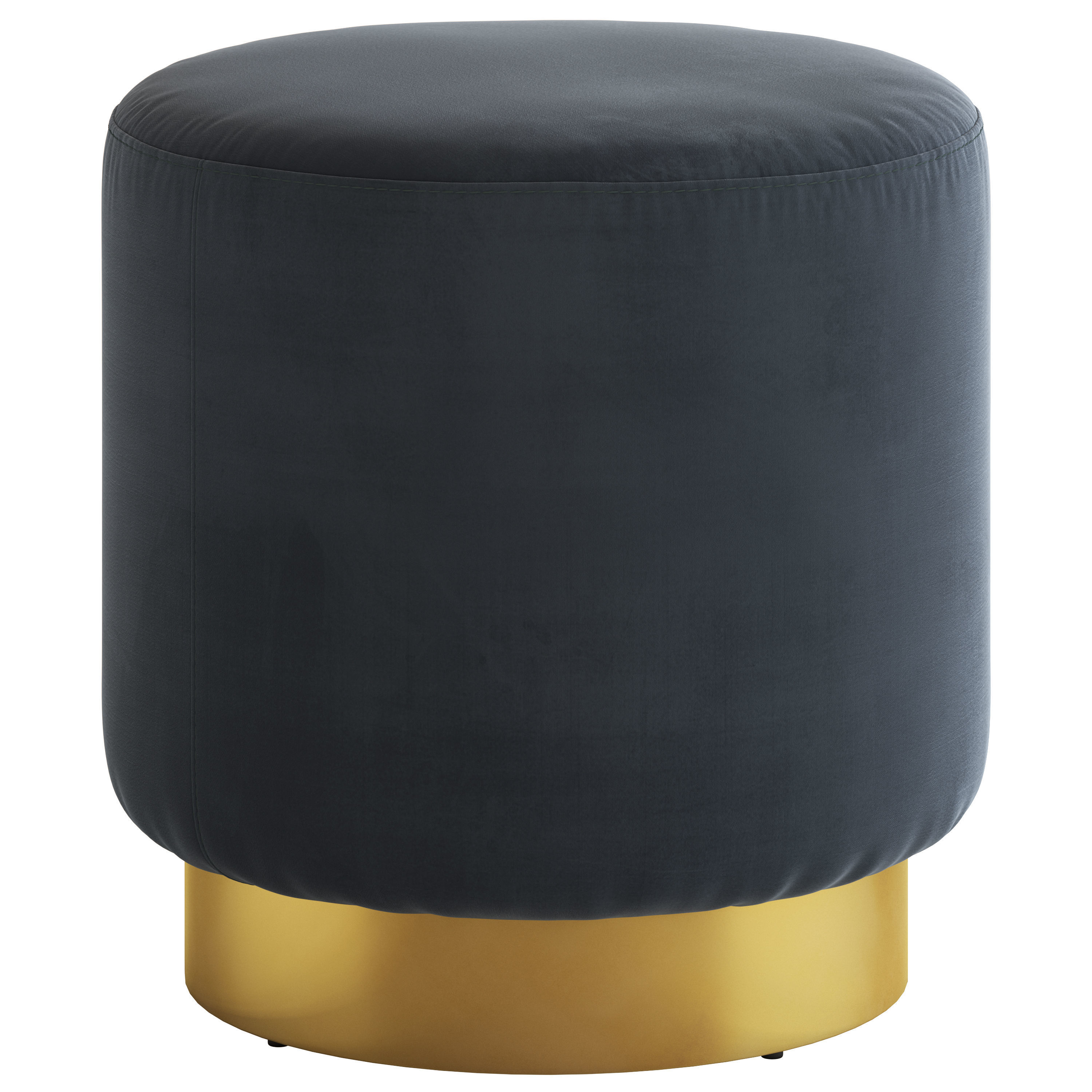 Coco Republic Baxter Ottoman 3D model_1