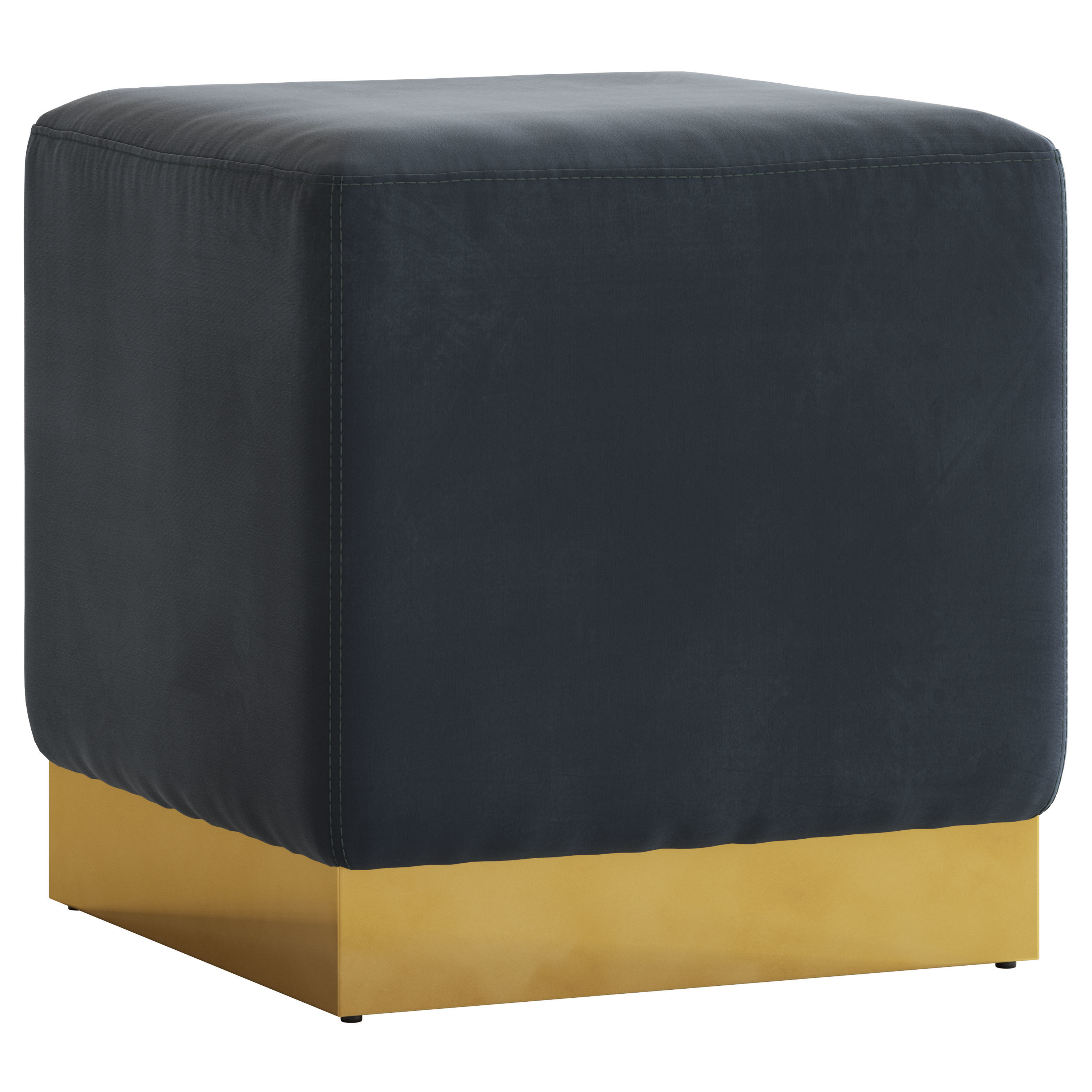 Coco Republic Baxter Ottoman 3D model_3