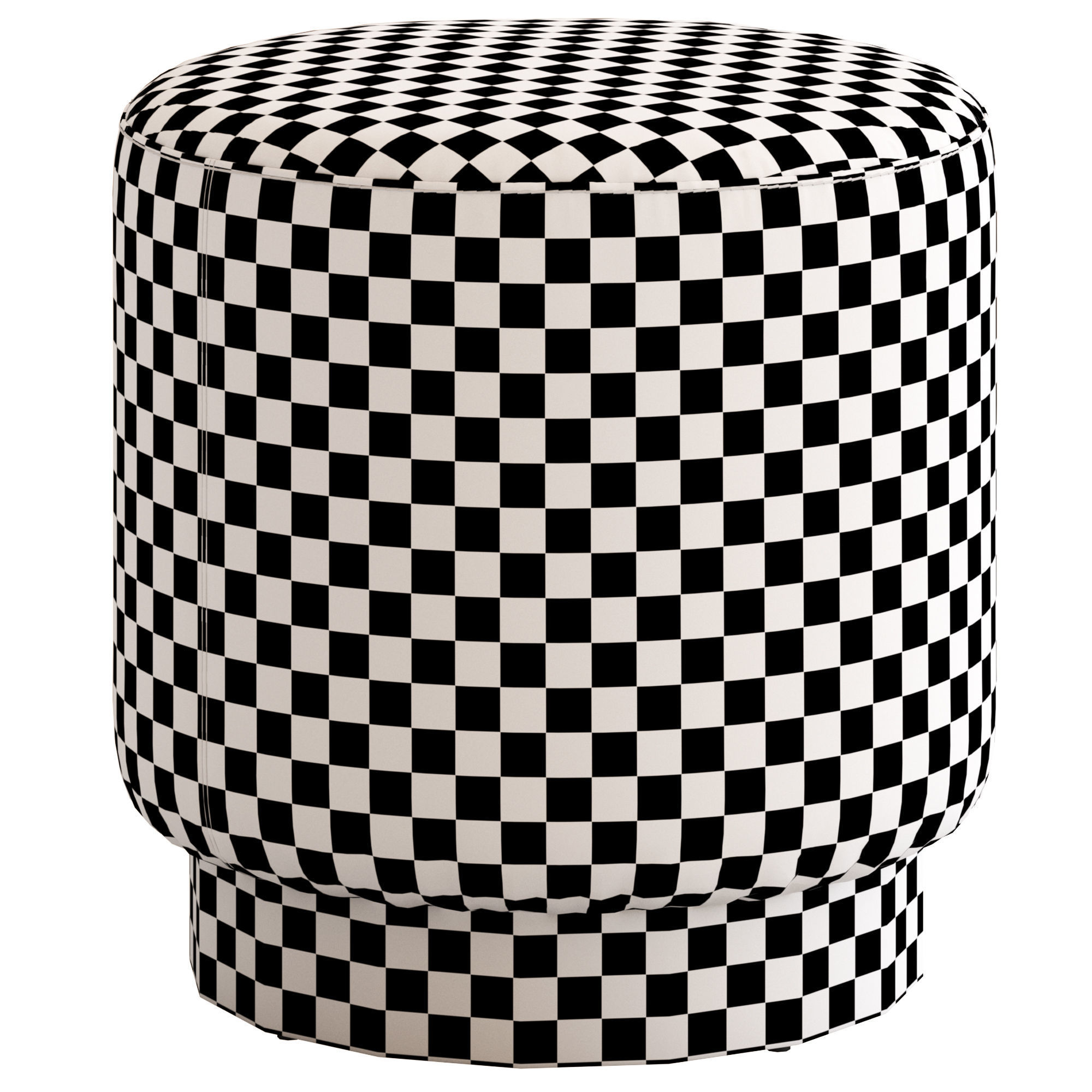 Coco Republic Baxter Ottoman 3D model_9