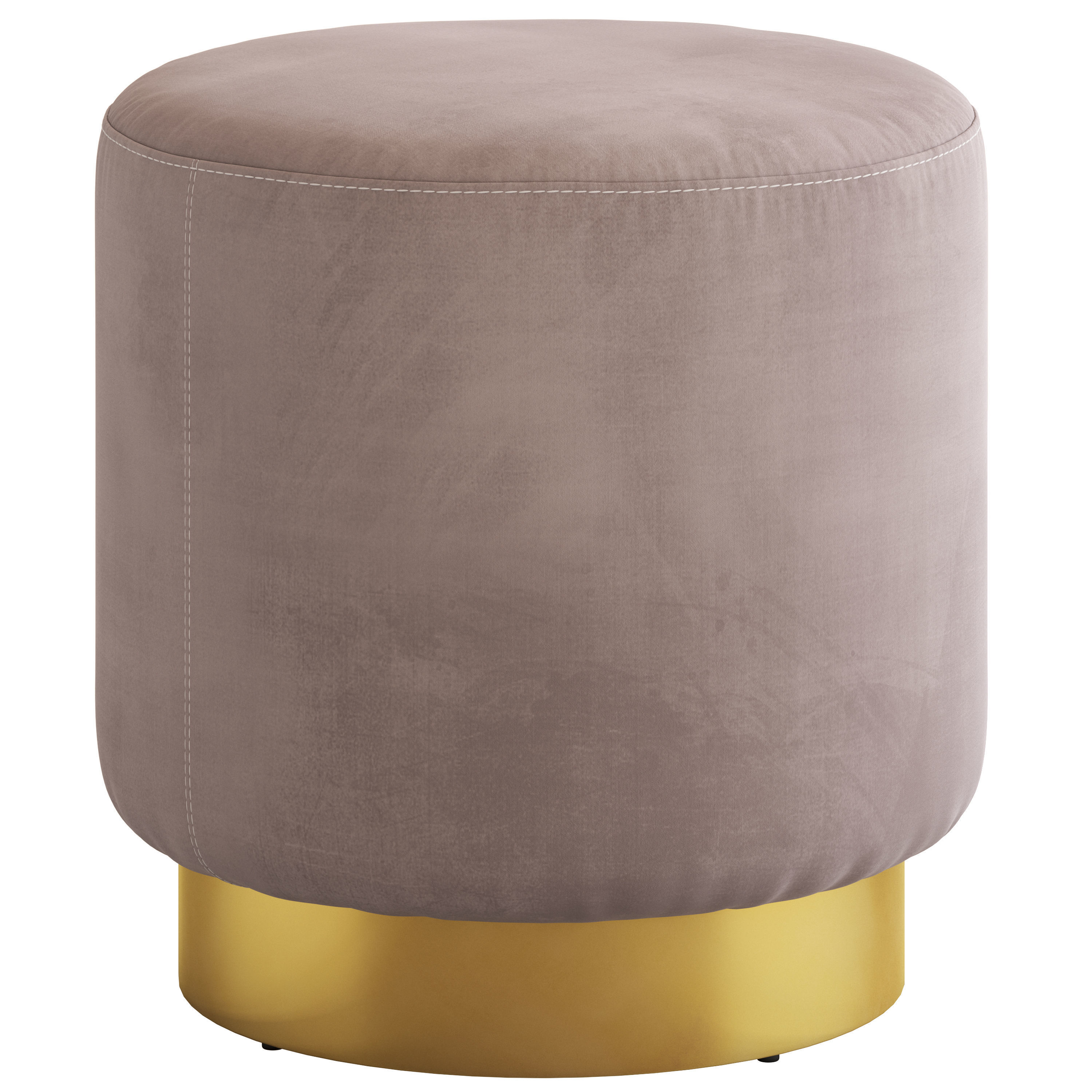 Coco Republic Baxter Ottoman 3D model_2