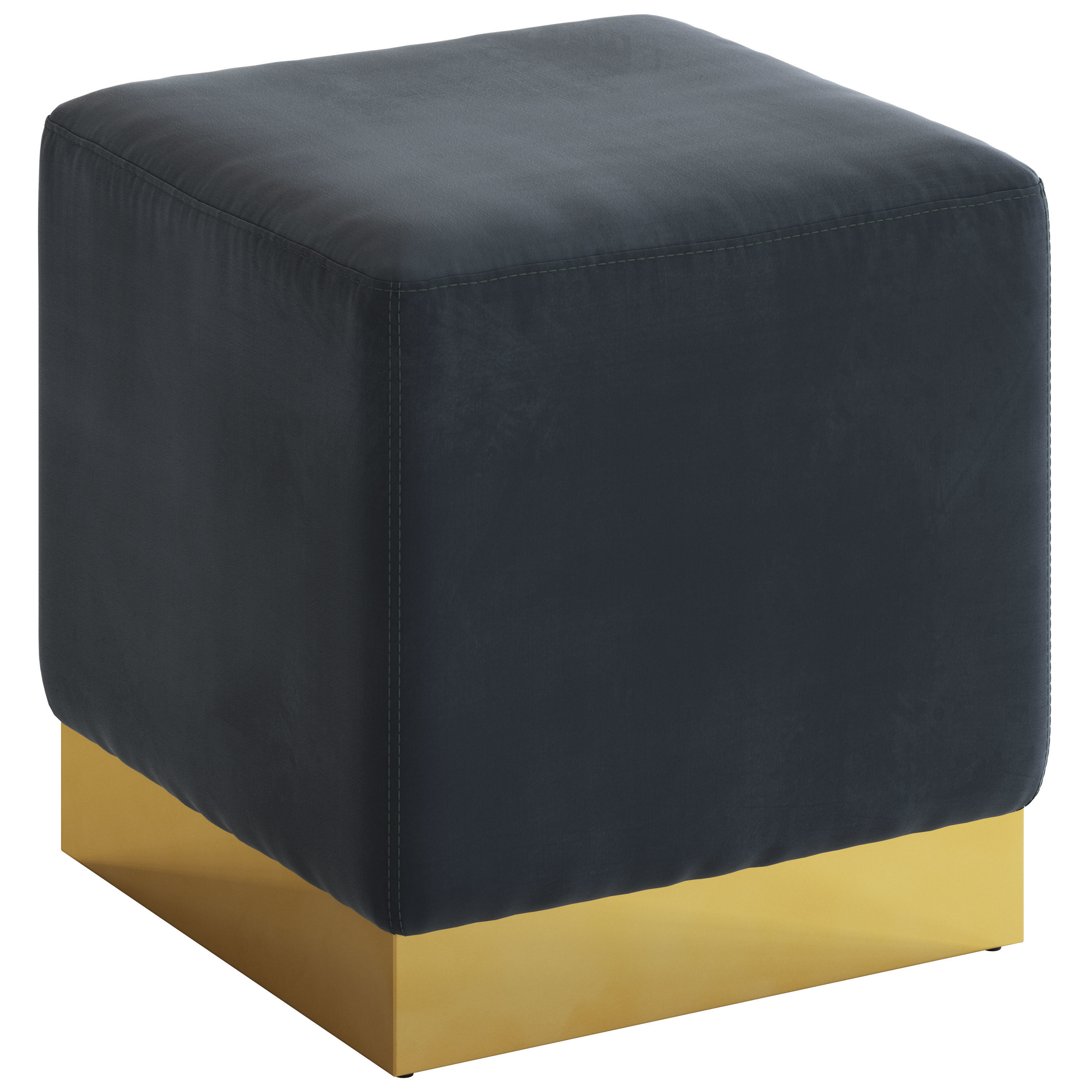 Coco Republic Baxter Ottoman 3D model_5