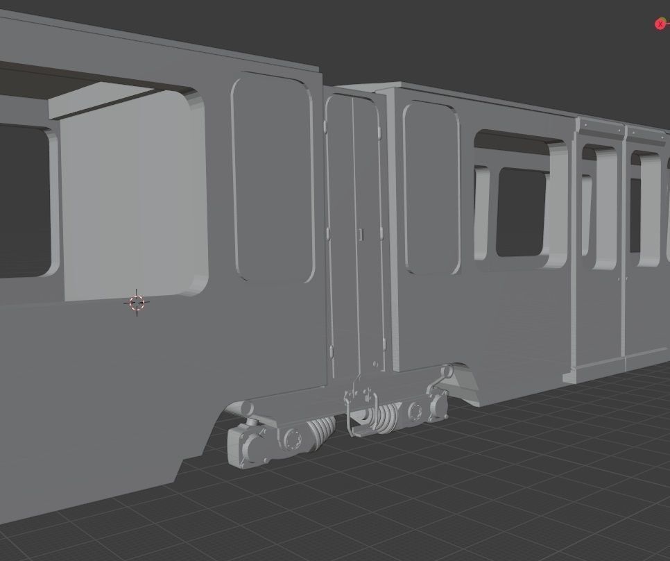 Millenniumi undergrund 3D print model_7