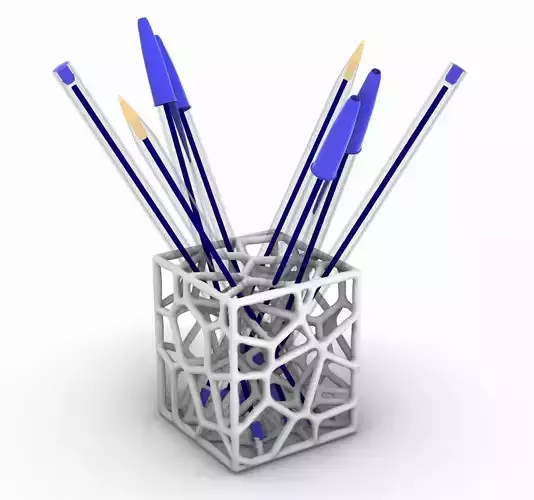 pen holder cube