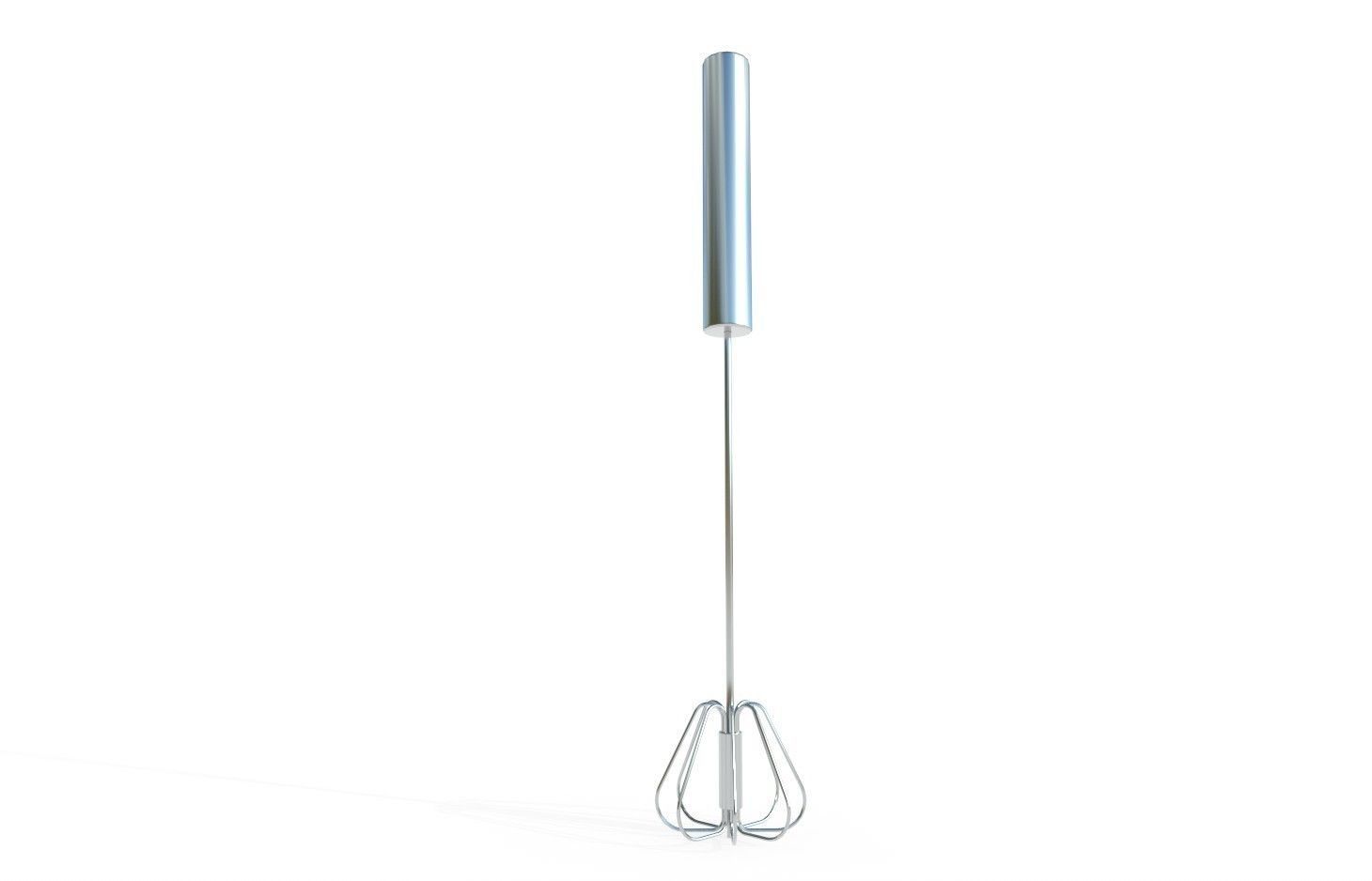 Whisk M02 Low-poly 3D model_2