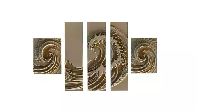 mural decor set wall panel 32